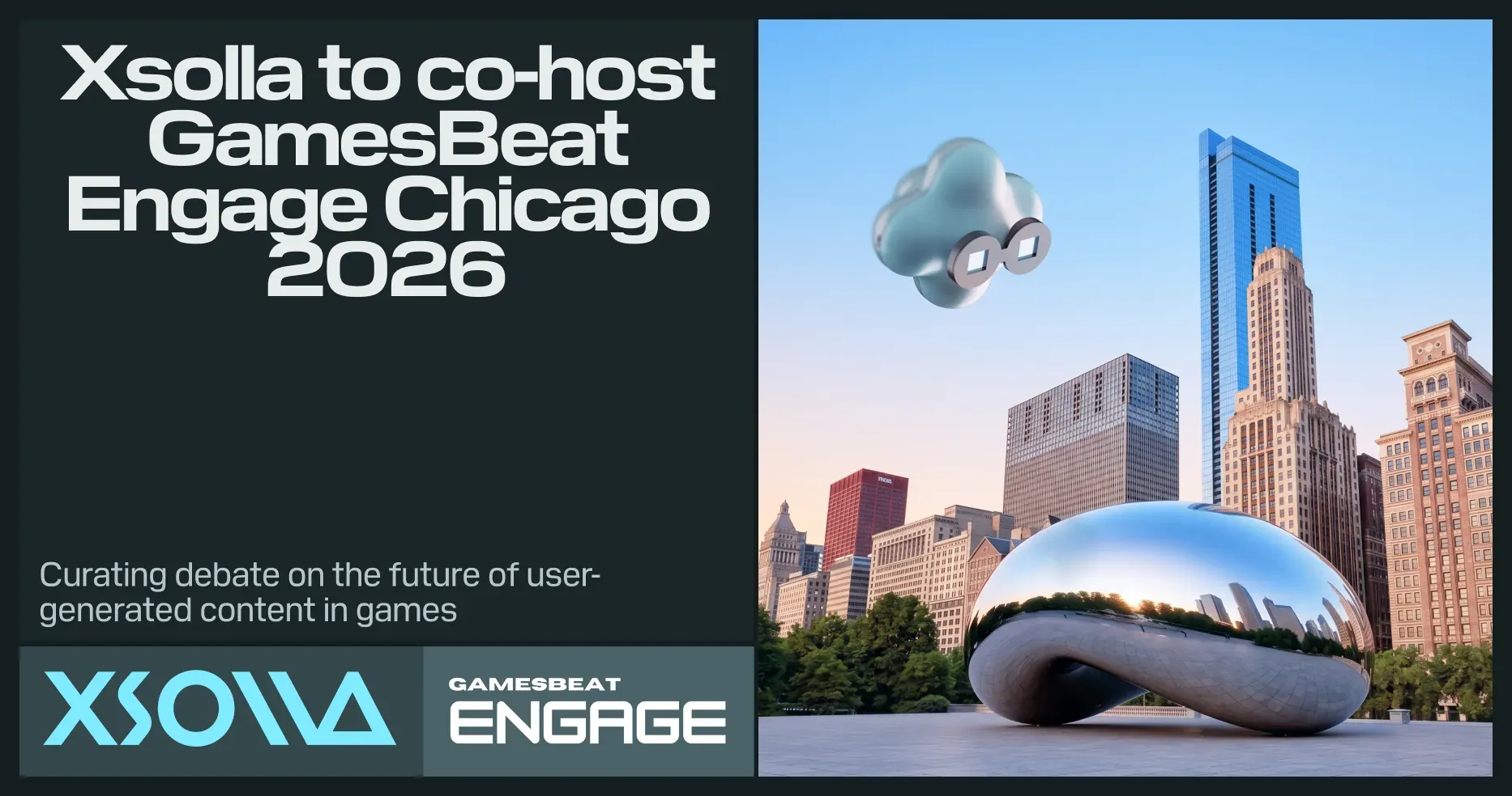Xsolla Co‑Hosts GamesBeat Engage Chicago 2026 Focused on User‑Generated Content